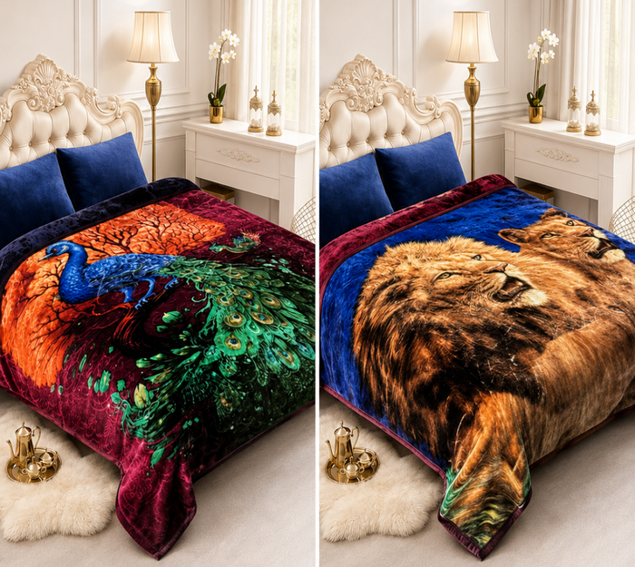 Peacock/Lion Face