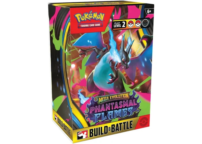 2025 Pokémon Mega Evolution Phantasmal Flames Build & Battle Box - Pokemon - Jawns on Fire Sneakers & Shoes