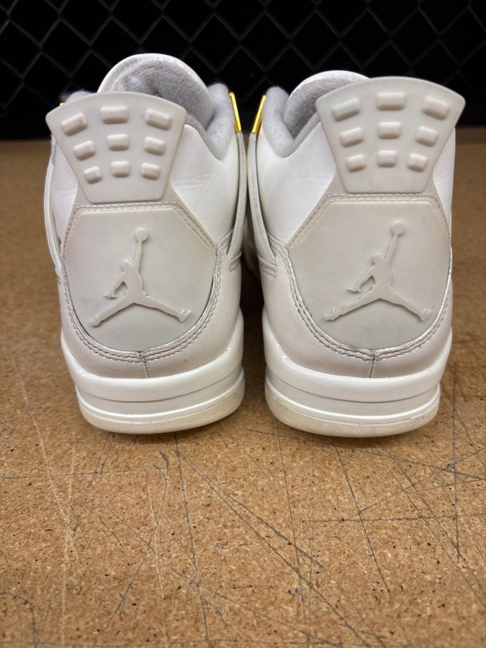 Jordan 4 Metallic Gold Men 9.5 Used - Rep Box - Sneakers - Jawns on Fire Sneakers & Shoes