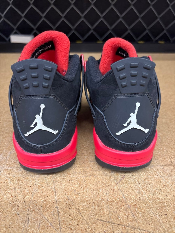 Jordan 4 Red Thunder GS 3.5 Used - No Box - Sneakers - Jawns on Fire Sneakers & Shoes