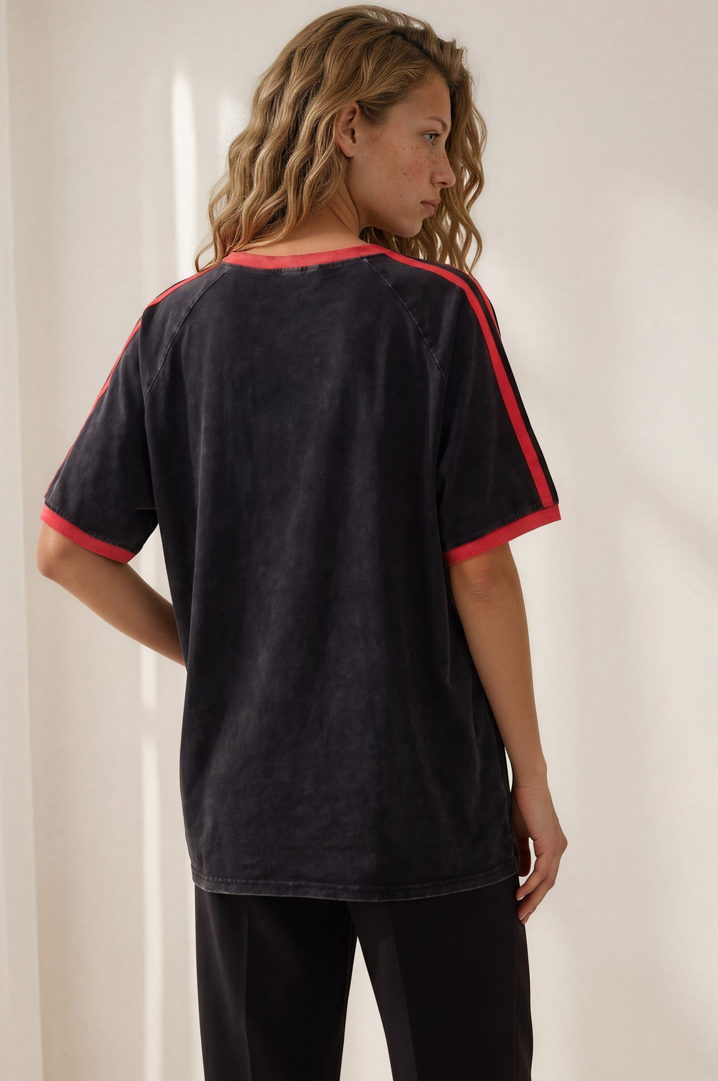 Good Mother Tee - Graphic Print Short Sleeve T-Shirt in Black