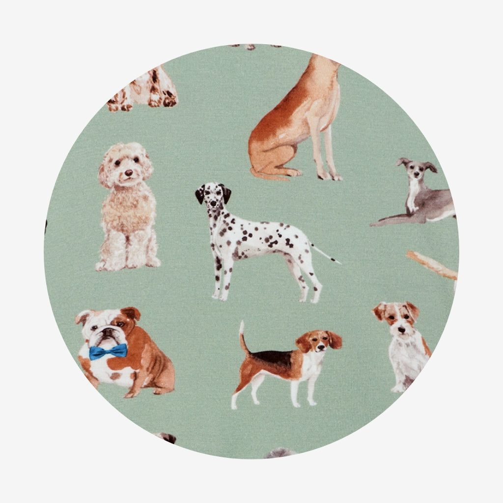 Posh Puppies Short Sleeve Twirl Dress
