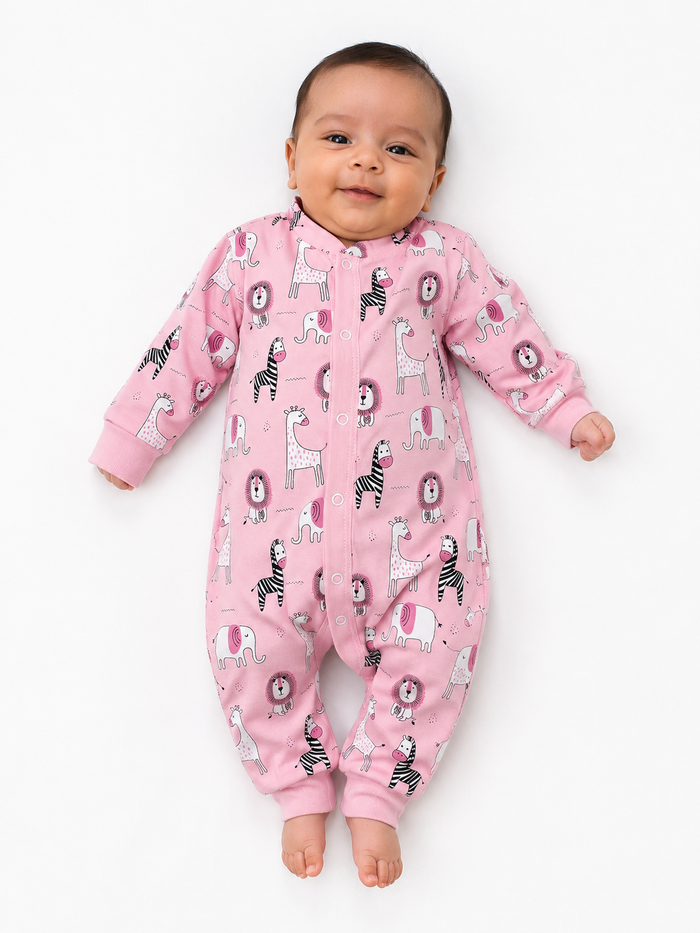 Animals Girls-Zipper- Autumn