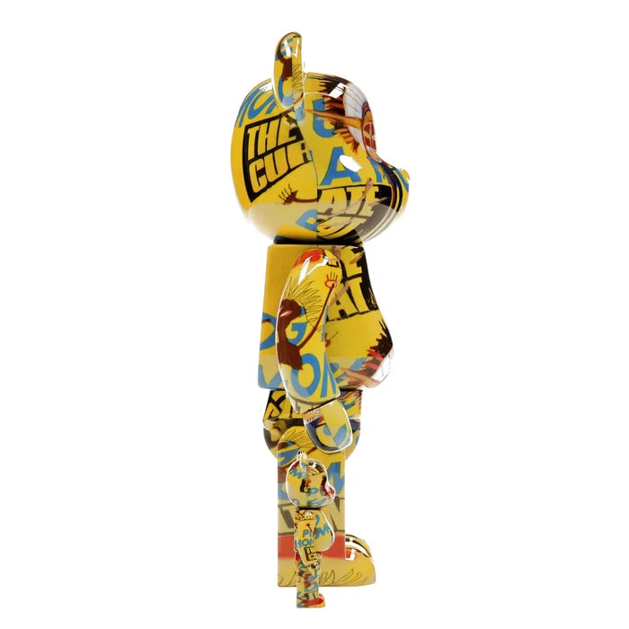 Bearbrick Andy Warhol x Jean-Michel Basquiat #3 100% & 400% Set