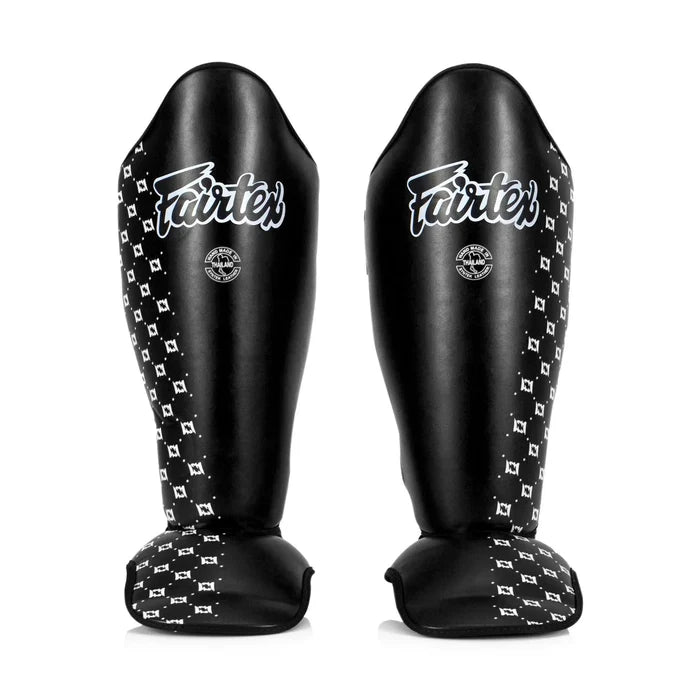 Fairtex® Shin Guards - SP5 Competition Muay Thai (Black)
