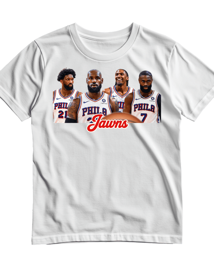 Lebron & Squad - Only Jawns T-Shirt - T-Shirt - Jawns on Fire Sneakers & Shoes