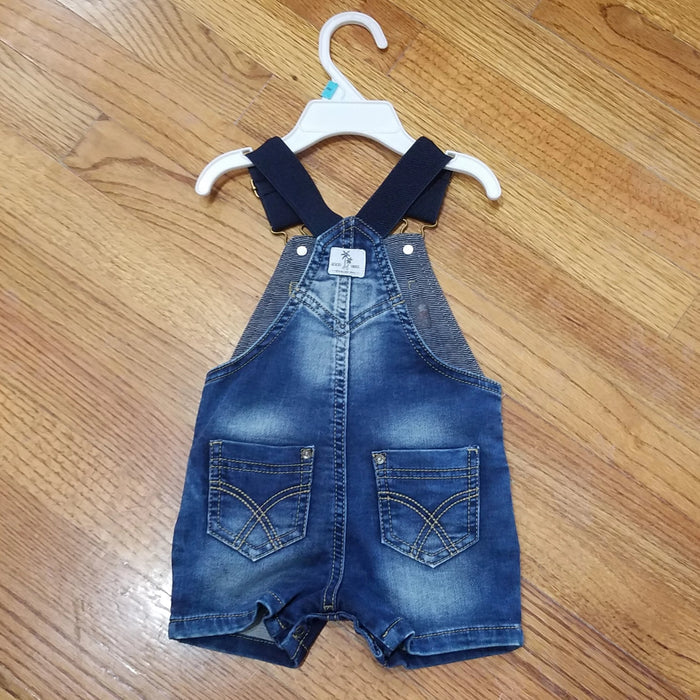 Mayoral Denim Short Bibs