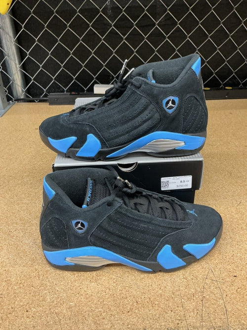Jordan 14 Unc Black (Men 8.5) Used - Sneakers - Jawns on Fire Sneakers & Shoes