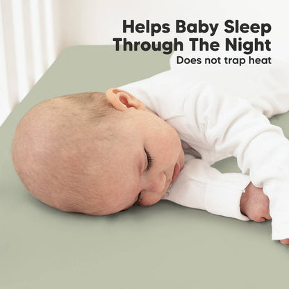2-pack Organic Cotton Fitted Crib Sheet - Foxtrot