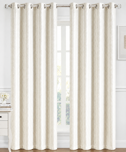 2 Panel Jacquard Curtain