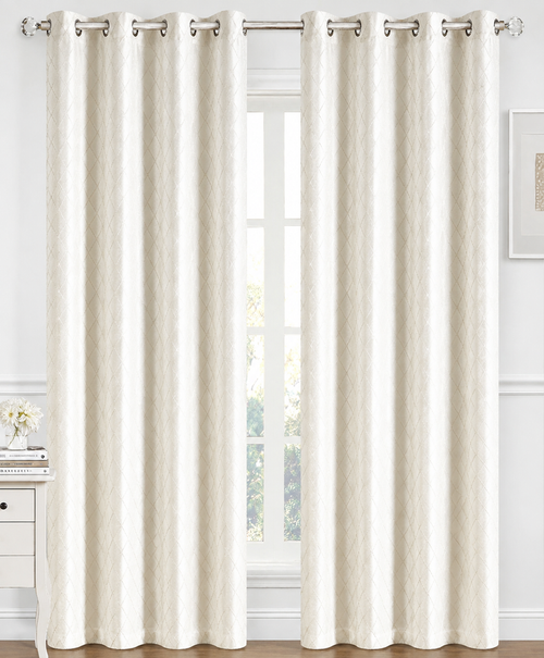2 Panel Jacquard Curtain
