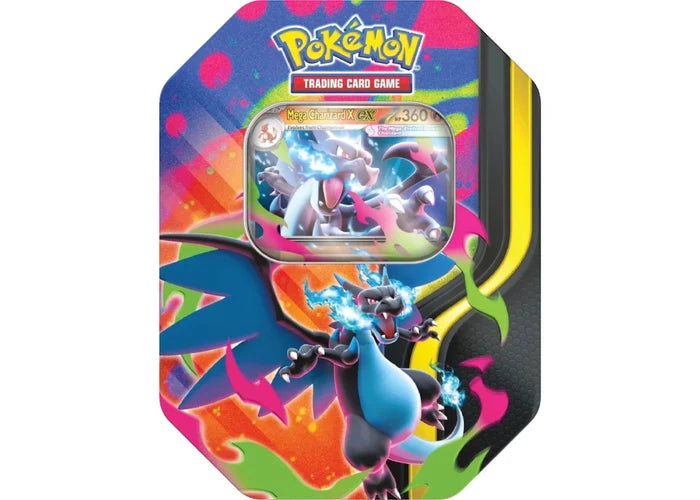 2026 Pokémon Mega Charizard X ex Tin - Pokemon - Jawns on Fire Sneakers & Shoes
