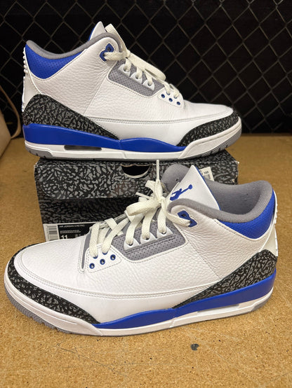 Jordan 3 Racer Blue (Men 11) - Used