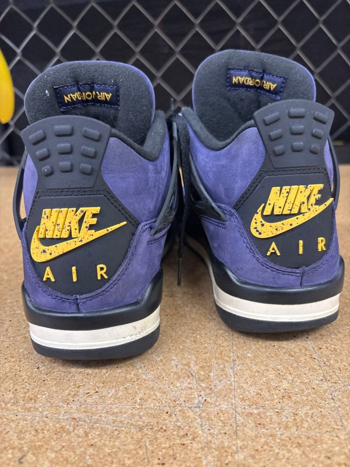 Jordan 4 Laker GS 5 Used No Box - Sneakers - Jawns on Fire Sneakers & Shoes