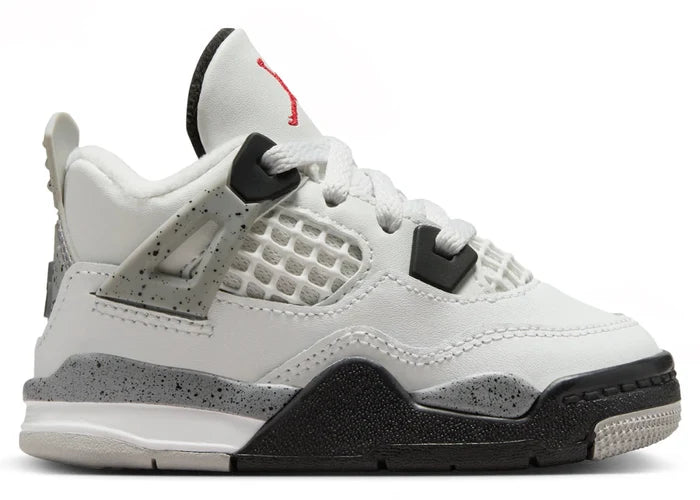 Jordan 4 Retro White Cement (2025) (TD) - Sneakers - Jawns on Fire Sneakers & Shoes