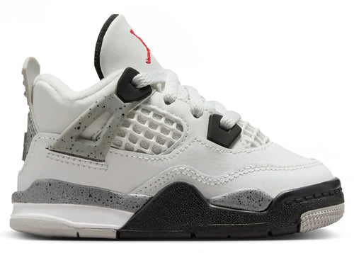 Jordan 4 Retro White Cement (2025) (TD) - Sneakers - Jawns on Fire Sneakers & Shoes