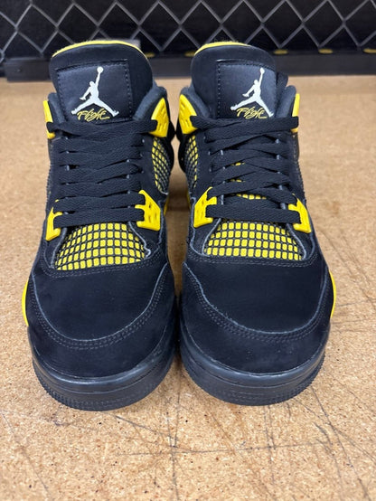 Jordan 4 Yellow Thunder -Gradeschool 6.5- Used - Sneakers - Jawns on Fire Sneakers & Shoes