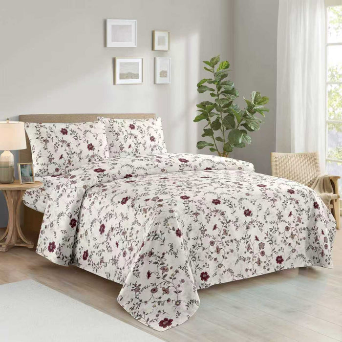 4pc Bedsheet Printed