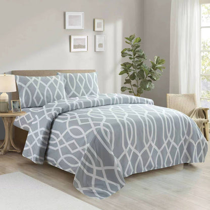 4pc Bedsheet Printed