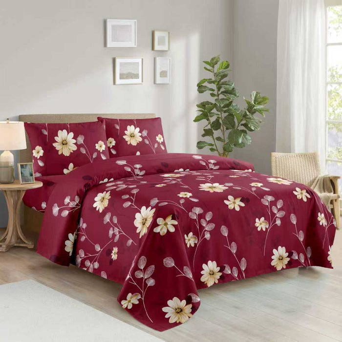 4pc Bedsheet Printed