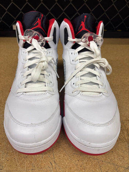 Jordan 5 Fire Red Men 13 Used No Box