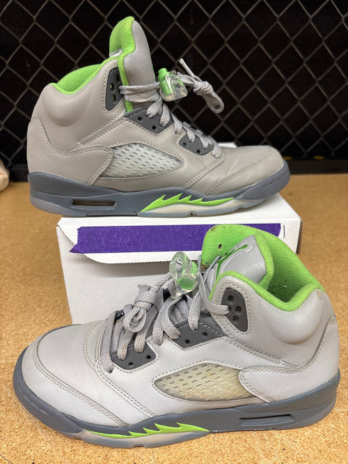 Jordan 5 Green Bean GS 6.5 Used - No Box