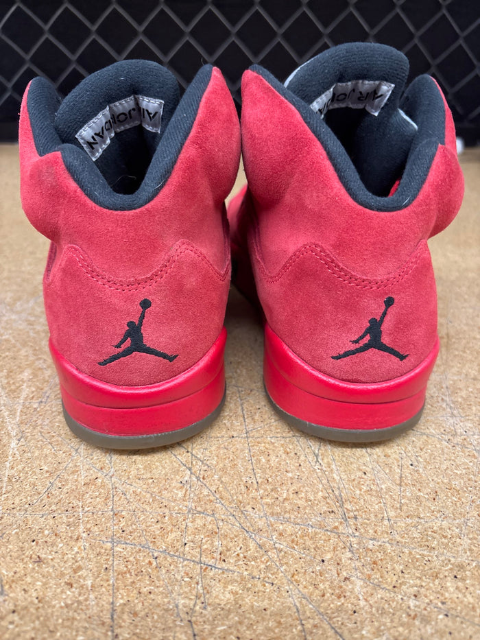 Jordan 5 Retro Red Suede Men 9.5 Used - No Box