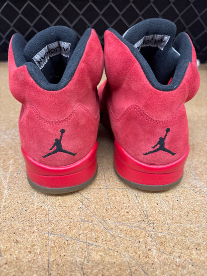 Jordan 5 Retro Red Suede Men 9.5 Used - No Box