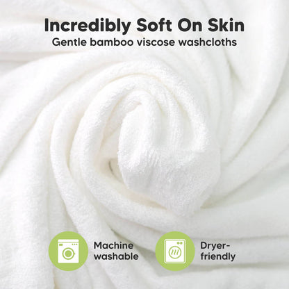 6-Pack Baby Wash Cloths - Hills