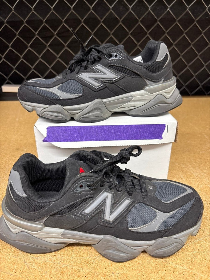 New Balance 9060 Black/Grey (GS 7) Used No Box - Sneakers - Jawns on Fire Sneakers & Shoes