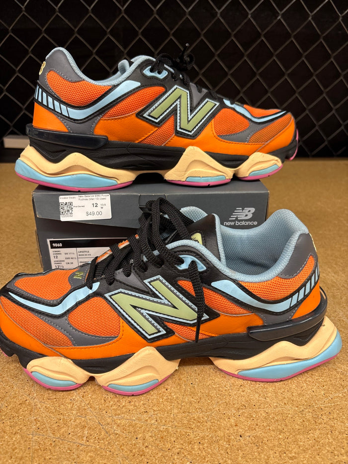New Balance 9060 Purple Fuchsia Men 12 Used
