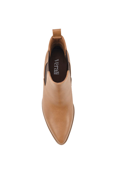 Abbie Chelsea Ankle Boots - Tan