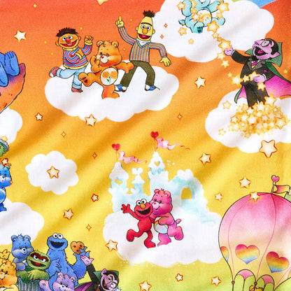 Care Bears™ x Sesame Friends Top Ruffled Short Set
