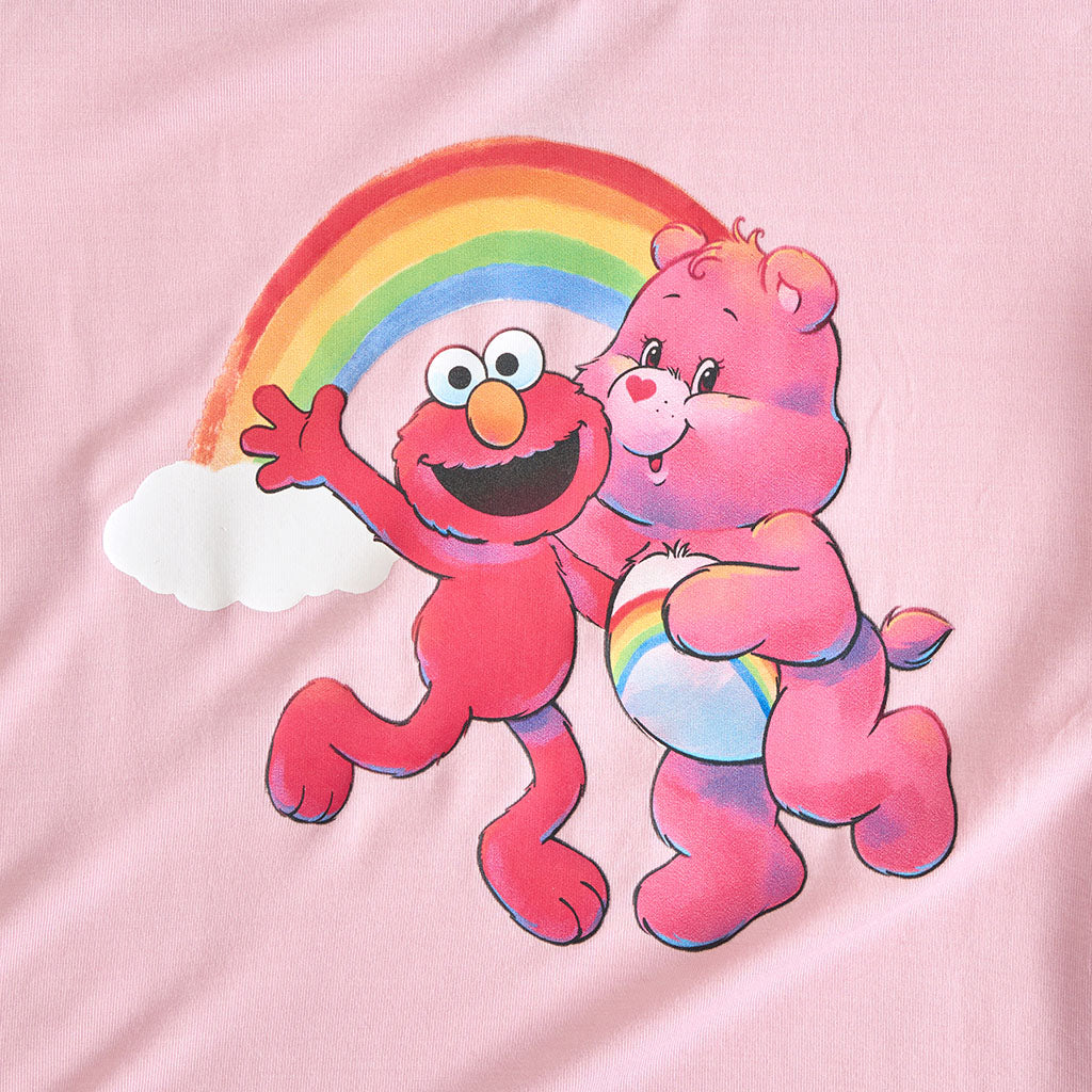 Care Bears™ Cheer Friends French Terry Graphic Short Overalls