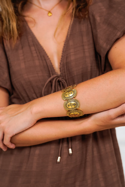 Chalamet Bracelet - Ancient Gold
