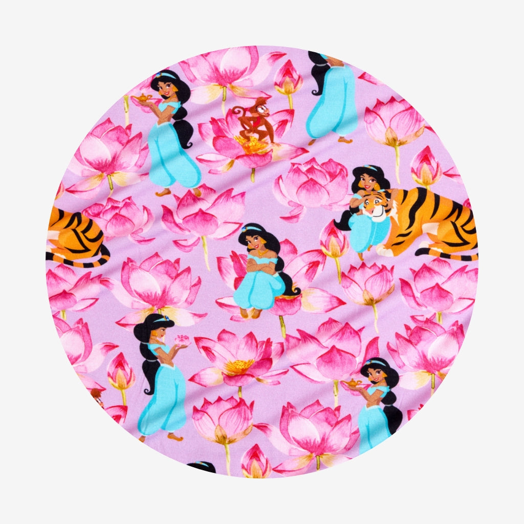 Disney Princess Jasmine & Jasmine's Castle Ruffled Luxette Patoo® Blanket