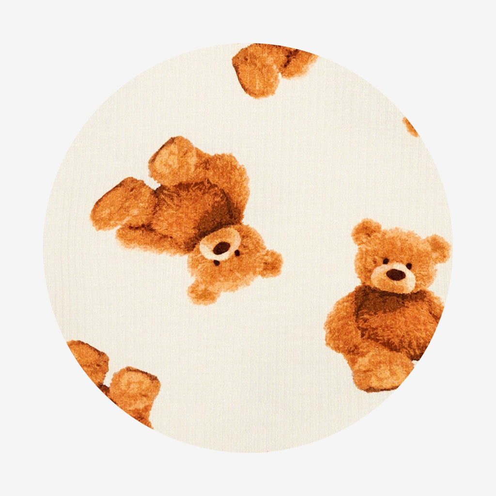 Teddy Freddy Footie Zippered One Piece