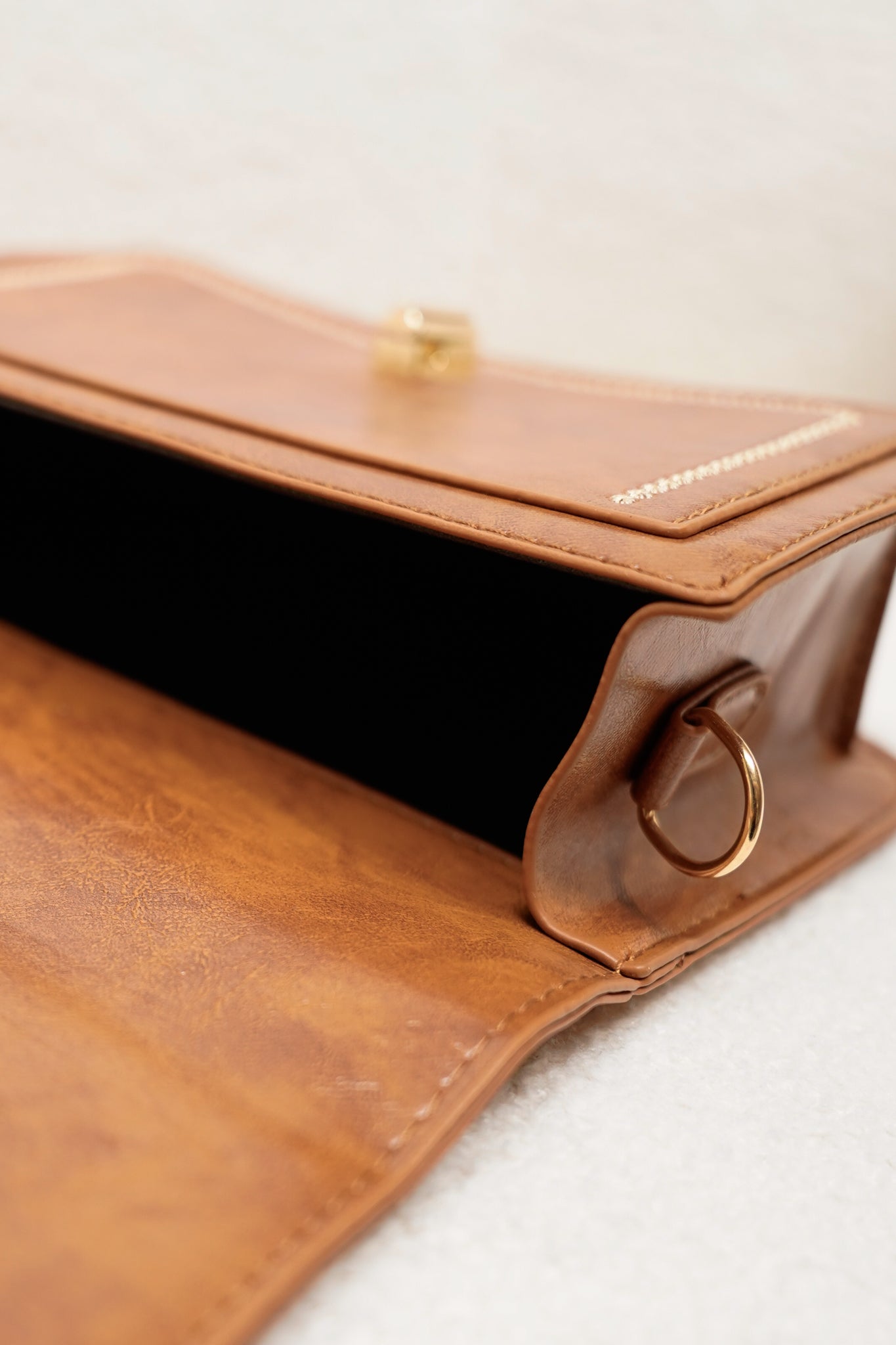Garner Crossbody Bag - Brown