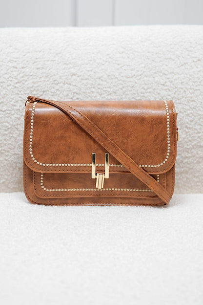 Garner Crossbody Bag - Brown