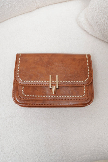 Garner Crossbody Bag - Brown