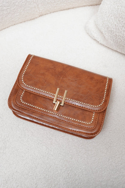 Garner Crossbody Bag - Brown