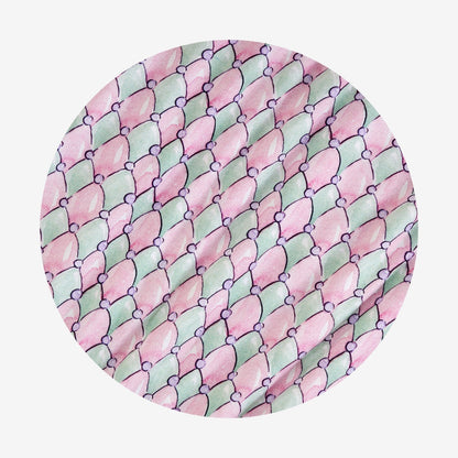 Harlequin Diamonds French Terry Skater Skirt