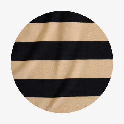Hufflepuff House Stripe French Terry Polo Shirt