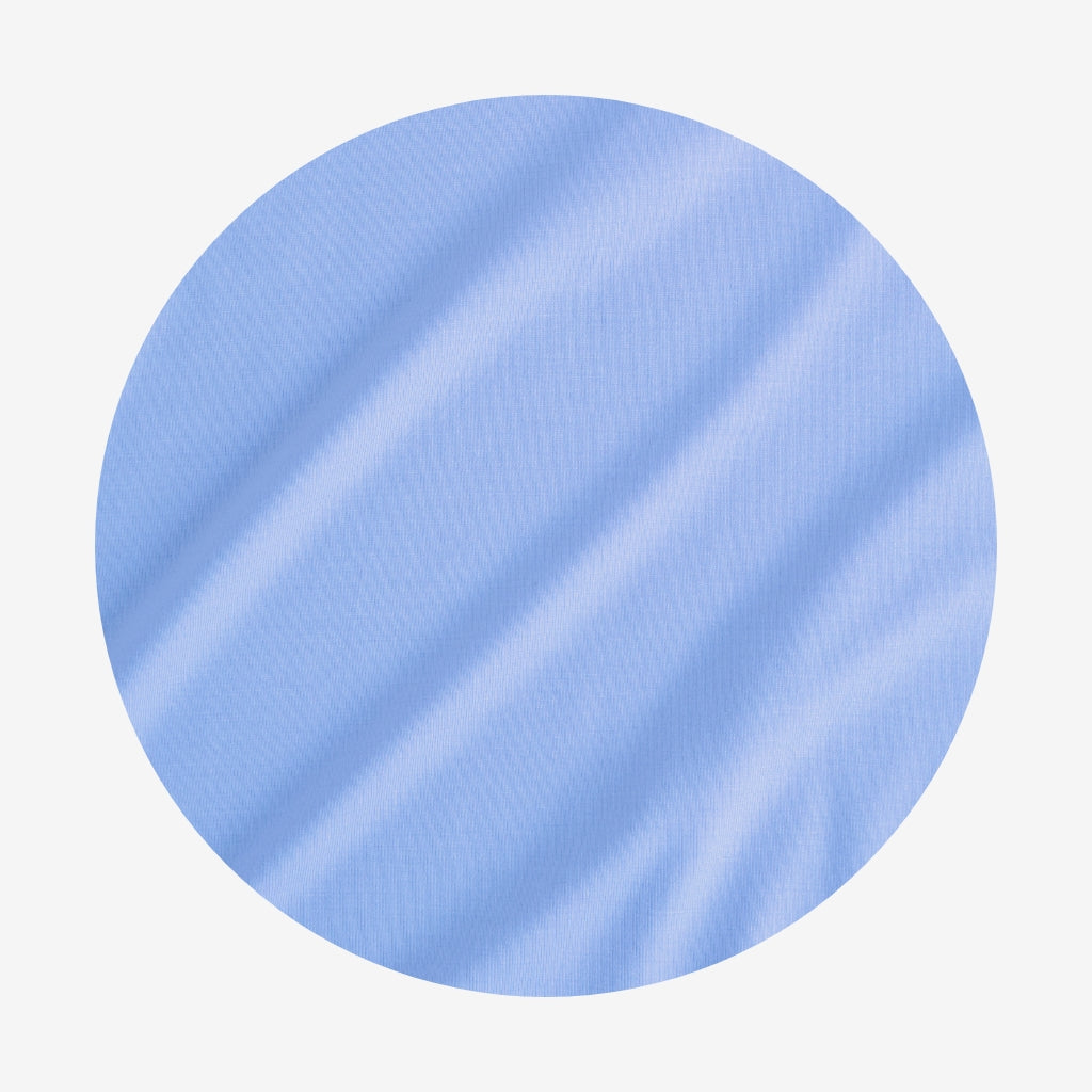 Chatham Blue Footie Ruffled Zippered One Piece