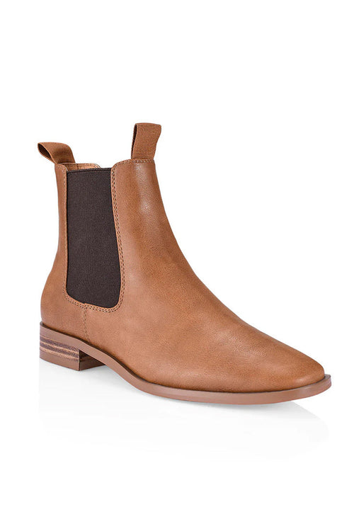 Harper Chelsea Boots - Tan Softee