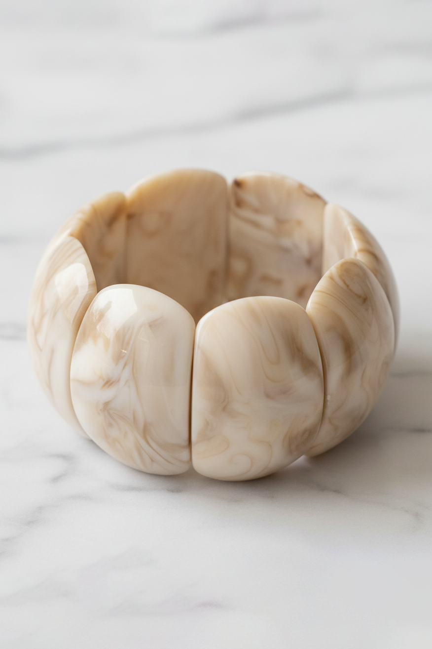 Joss Bracelet - Cream