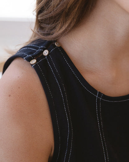 Fresa Tank Top - Black