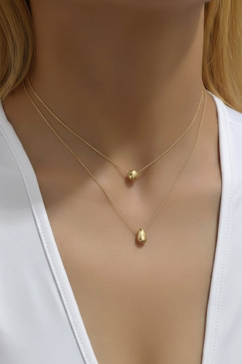 Larna Layered Necklace - Gold