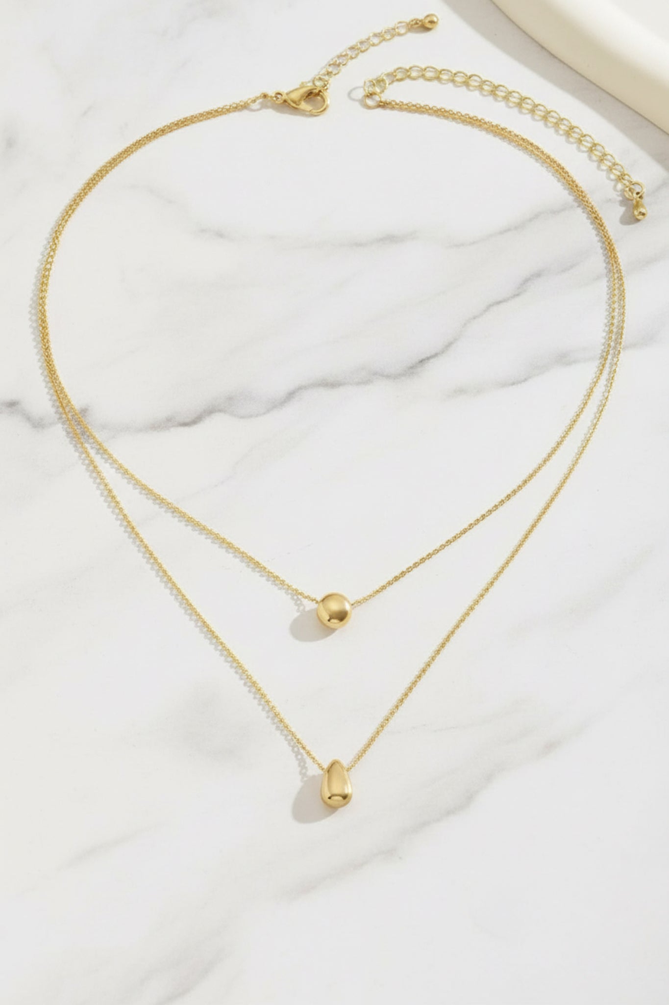 Larna Layered Necklace - Gold