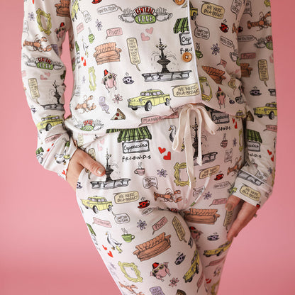 Friends Women's Luxe Pajama Pant Set
